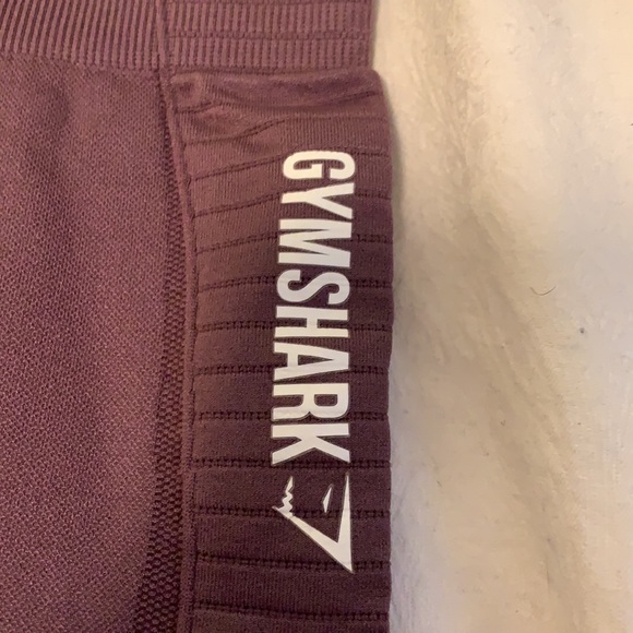 ❌SOLD❌Gym Shark plum energy seamless leggings - Picture 5 of 7